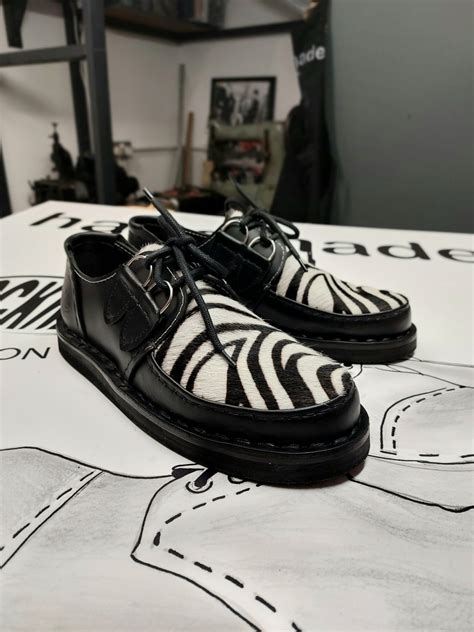 zebra men's creepers ysl|Shoes .